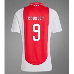 Ajax Brian Brobbey #9 Domaci Dres 2024-25 Kratak Rukavima